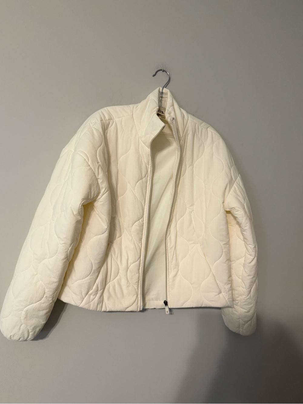 Avalanche Quilted Puffer Jacket - Off-White